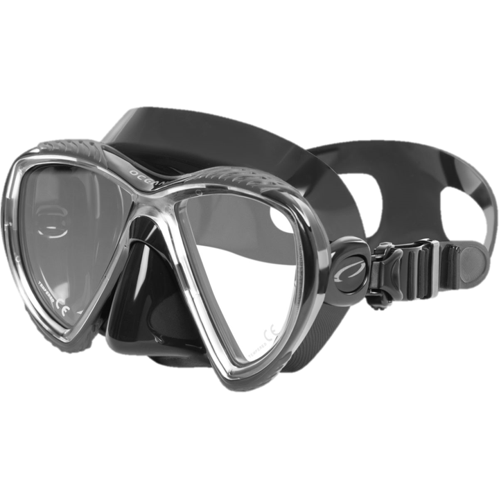 Oceanic Discovery Mask  - Black & Titanium