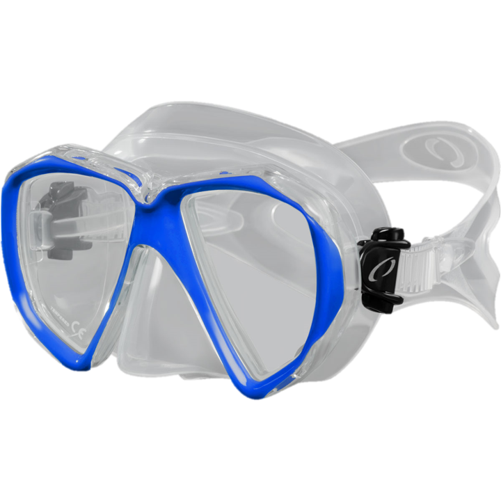 Oceanic Duo Mask - Clear & Blue
