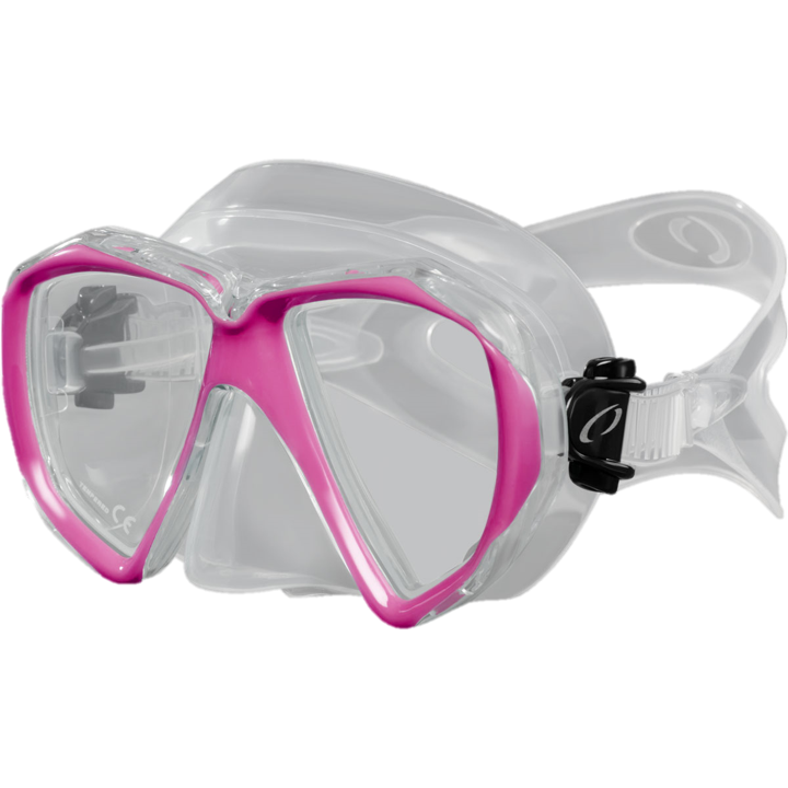 Oceanic Duo Mask - Clear & Pink