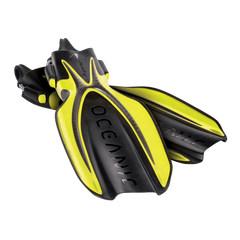 Oceanic Manta Ray Fins - Yellow & Black