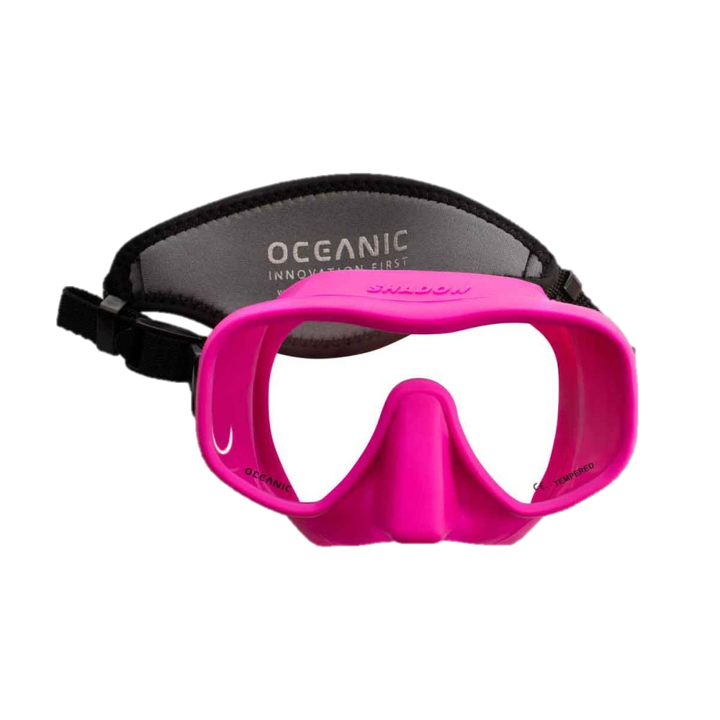 Beach Mask Oceanic Mini Shadow Mask w/ Neo Strap | Beach Cities Scuba