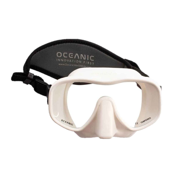 Oceanic Mini Shadow Mask w/ Neo Strap - White