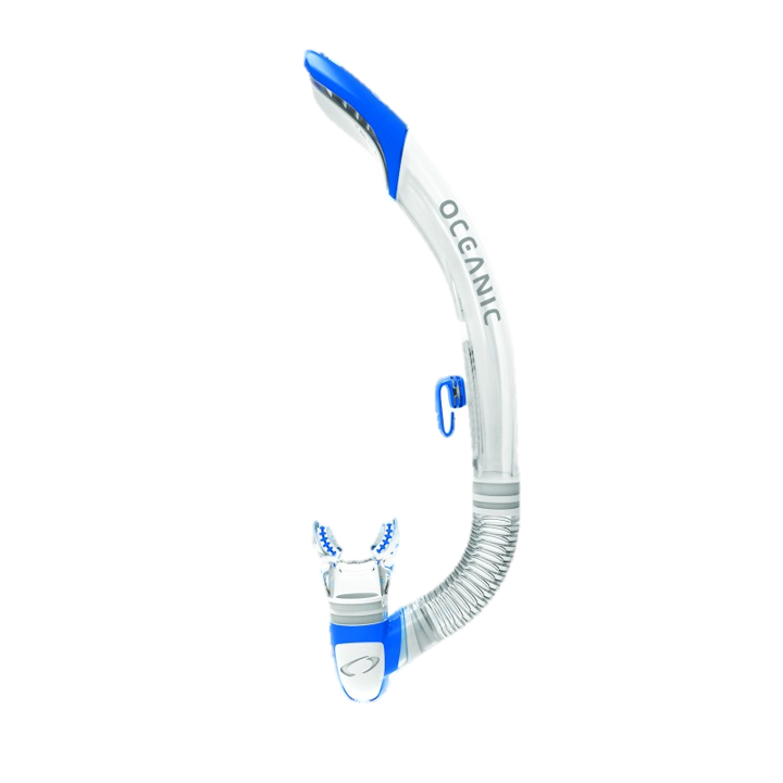 Oceanic Ultra SD Snorkel - Clear & Blue
