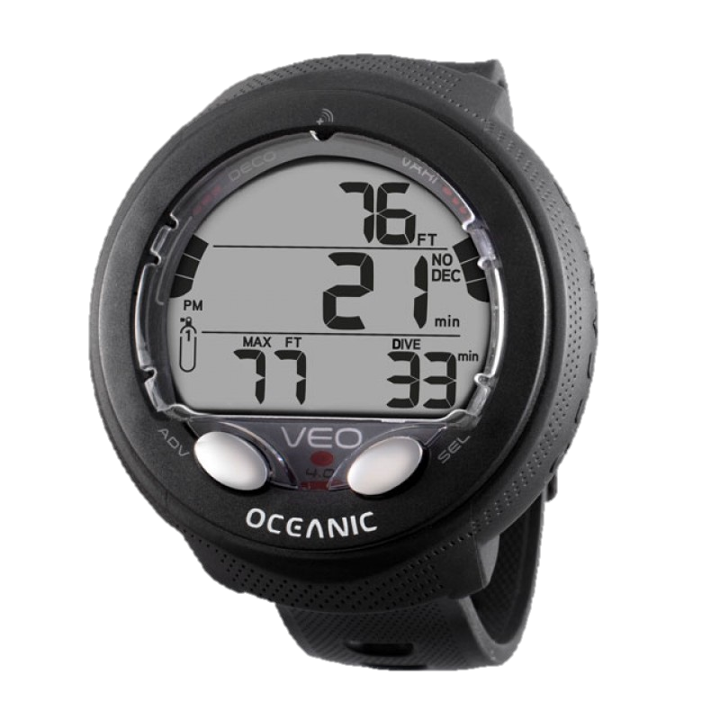 Oceanic VEO 4.0 Dive Computer - Wrist in Black