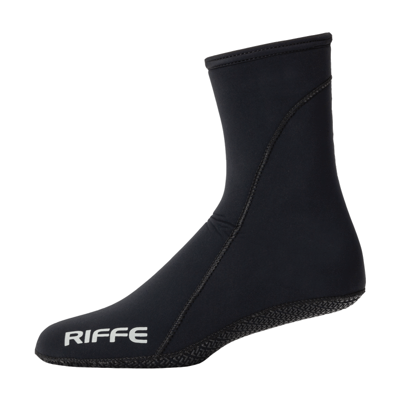 Riffe 2mm Dive Sock With Non-Skid Soles