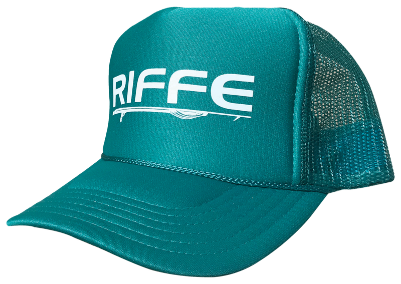 Riffe Gunner Foam Trucker Hat Jade