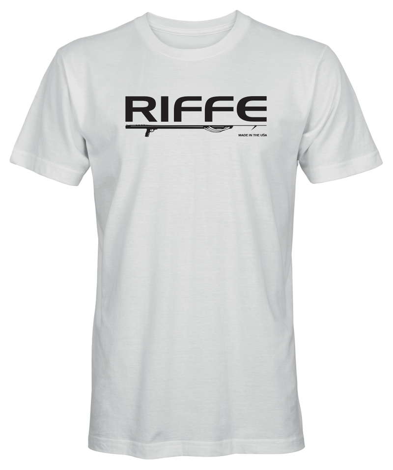 Riffe Gunner Logo T-Shirt White