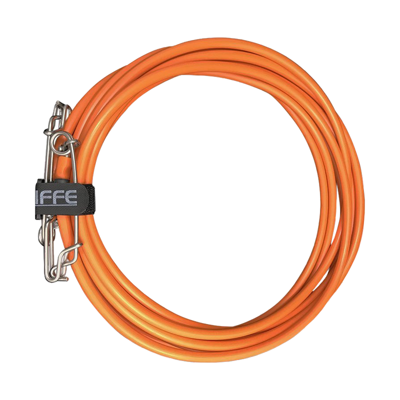 Riffe Heavy Duty Vinyl Float Line Assembly - Safety Orange