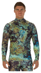 Riffe Non-Hood Lycra Rash Guard Top (Non-HoodLong Sleeve)