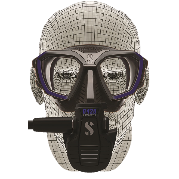 ScubaPro D-Mask with face
