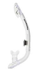 ScubaPro Fusion Dry Snorkel - White