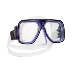 ScubaPro Solara Dive Mask Blue with Clear Skirt