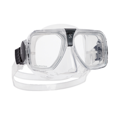 ScubaPro Solara Dive Mask Clear Gray with Clear Skirt