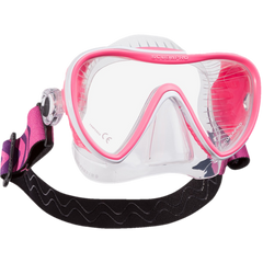 ScubaPro Synergy 2 Twin Clear Pink with Clear Skirt