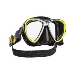 ScubaPro Synergy Twin Black Yellow Silver with Black Skirt