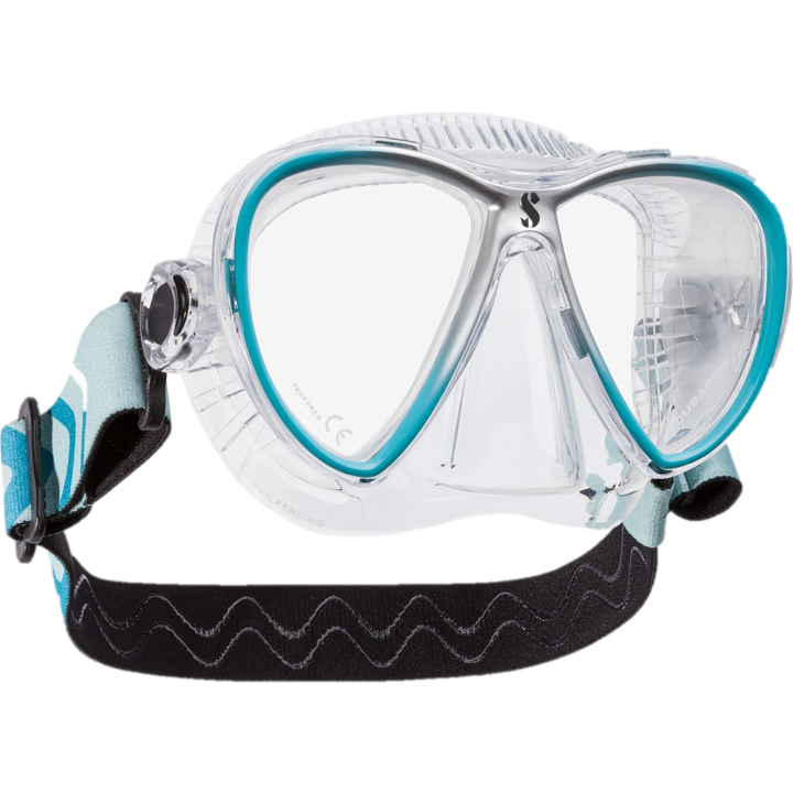 ScubaPro Synergy 2 Twin Turquoise with Clear Skirt