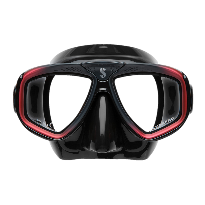 ScubaPro Zoom Mask Black Red