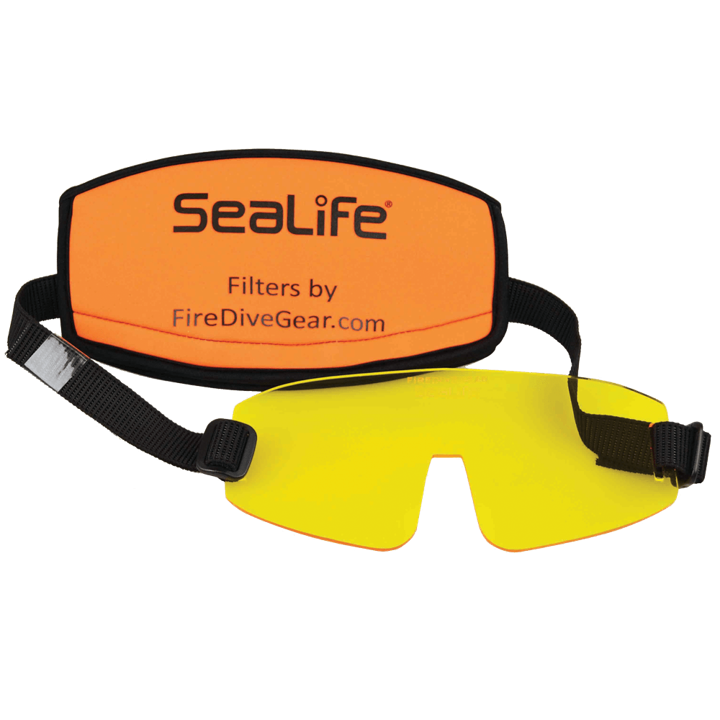 SeaLife Sea Dragon Mini Fluoro Univeral Mask Filter and Protective Cover