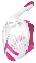 Seac Unica Full Face Snorkel Mask - White & Pink