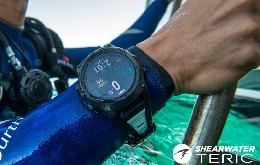 Shearwater Silicone Watch and Extender