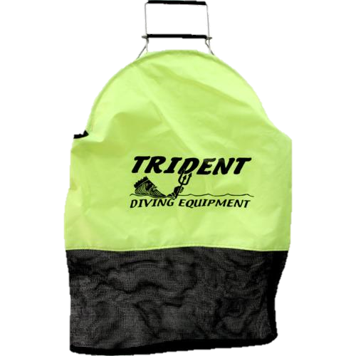 Trident Lobster Squeeze Bag w/D Ring - Yellow