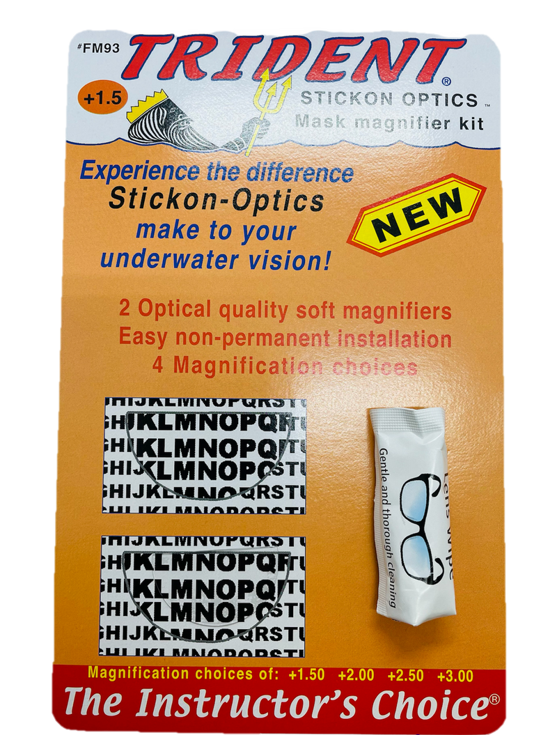 Trident Stickon-Optics Mask Magnifier Kit