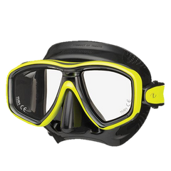 Tusa Freedom Ceos Mask - Black/Flash Yellow