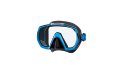Tusa Freedom Elite Mask - Black & Fish Tail Blue