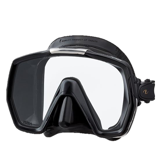 Tusa Freedom HD Mask - Black Silicone - Black
