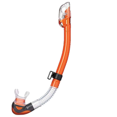 Tusa Hyperdry Elite II Dry Top Snorkel - Orange