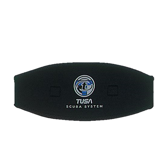 Tusa Mask Strap Cover - Black