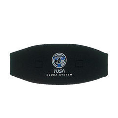 Tusa Mask Strap Cover - Black