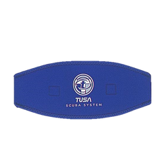 Tusa Mask Strap Cover - Cobalt Blue