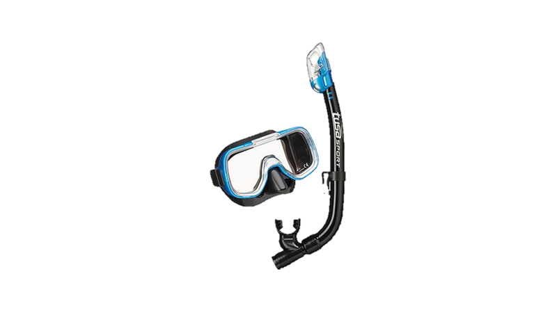 Tusa Mini-Kleio Youth Dry Combo Snorkel Set