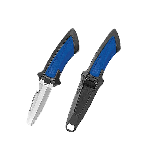 Tusa Mini-Knife Blunt Tip Blade - Blue