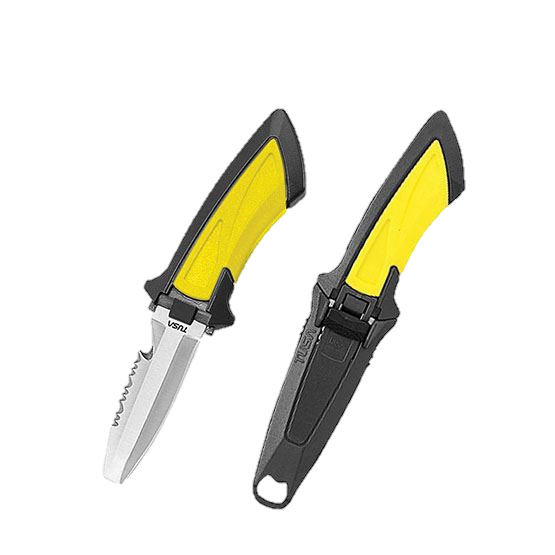 Tusa Mini-Knife Blunt Tip Blade - Yellow