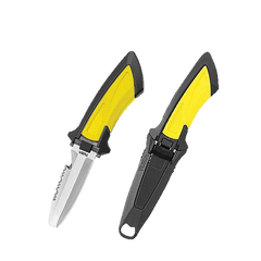 Tusa Mini-Knife Blunt Tip Blade - Yellow