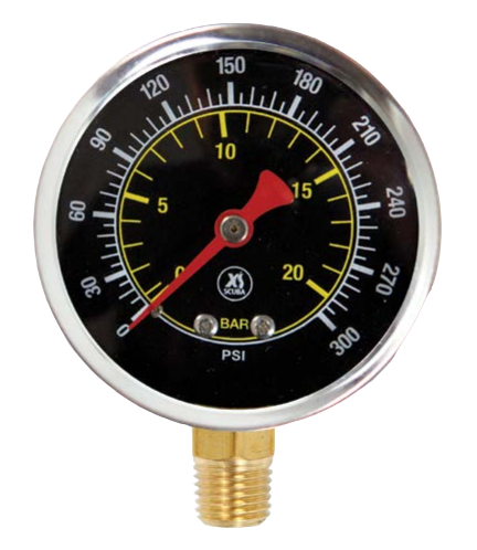 XS Scuba 2.75" Low Pressure Gauge