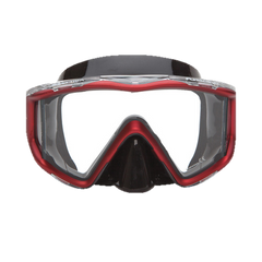 XS Scuba Fusion 3 Mask - Red & Black