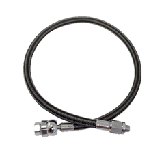 XS Scuba Miflex D5 (Dual Swivel) Lp Hoses - Black