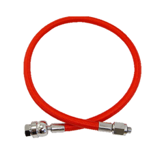 XS Scuba Miflex D5 (Dual Swivel) Lp Hoses -  Red