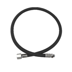 XS Scuba Miflex LP Braided Hoses - Black