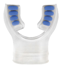 XS Scuba Mouthpiece Clear/Blue