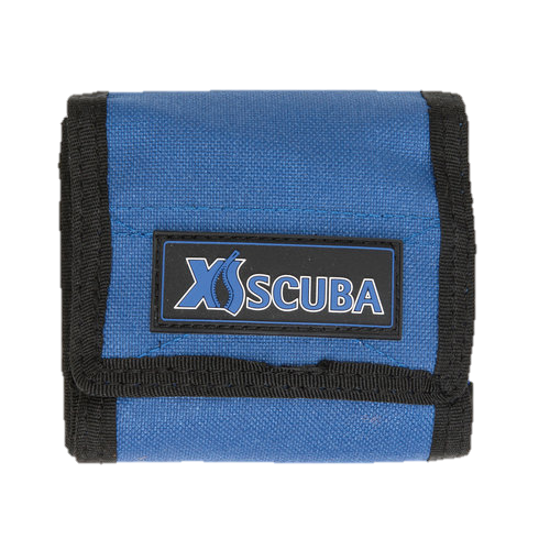 XS Scuba Quick-Attach Single Weight Pocket -Blue