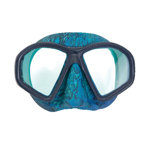 XS Scuba Stalker Mask - Blue Camo