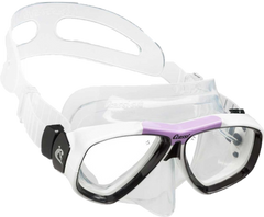 Cressi Focus Mask - Clear & Lilac