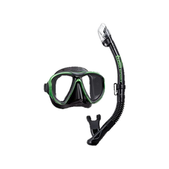 TUSA Powerview Adult Dry Combo - Black & Ocean Green