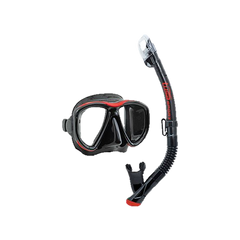 TUSA Powerview Adult Dry Combo - Black & Red